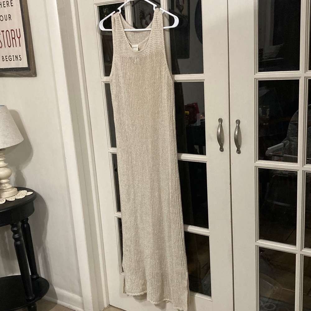 Chico Zenergy long Crochet sleeveless dress